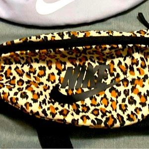 Leopard print Nike Fanny pack